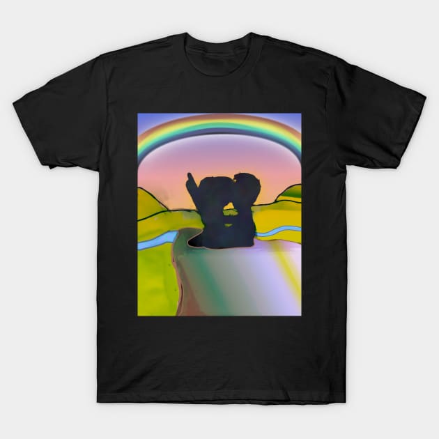 Rainbow T-Shirt by HCShannon